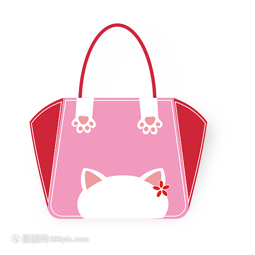 卡通可爱猫咪包包 萌趣与实用的完美结合